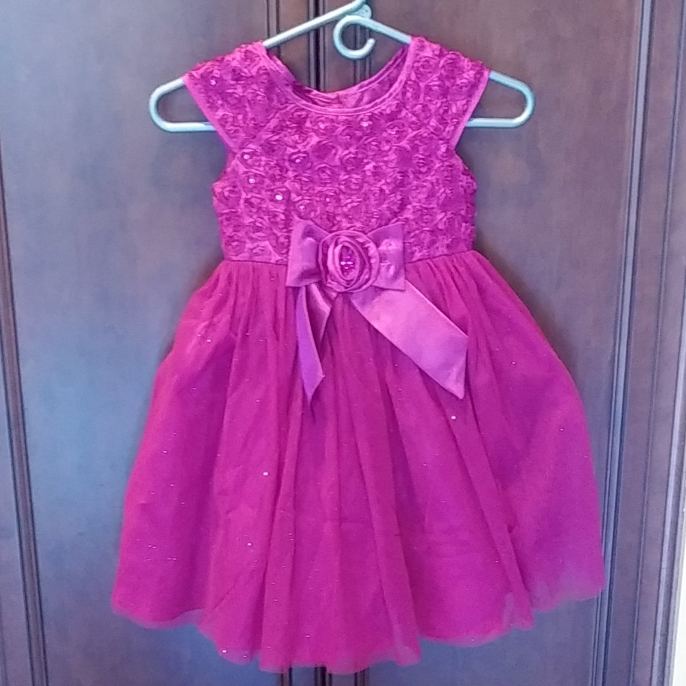 Sparkling Magenta Children's 6 Jona Michelle Dress